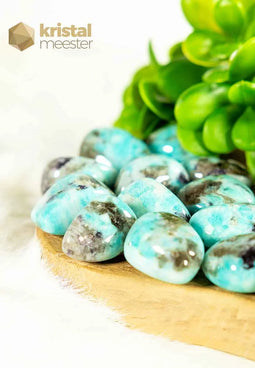 Amazonite EX Tumbled Stones - size L - Madagascar