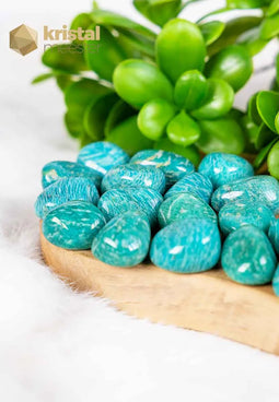 Amazonite EX Tumbled Stones - size M