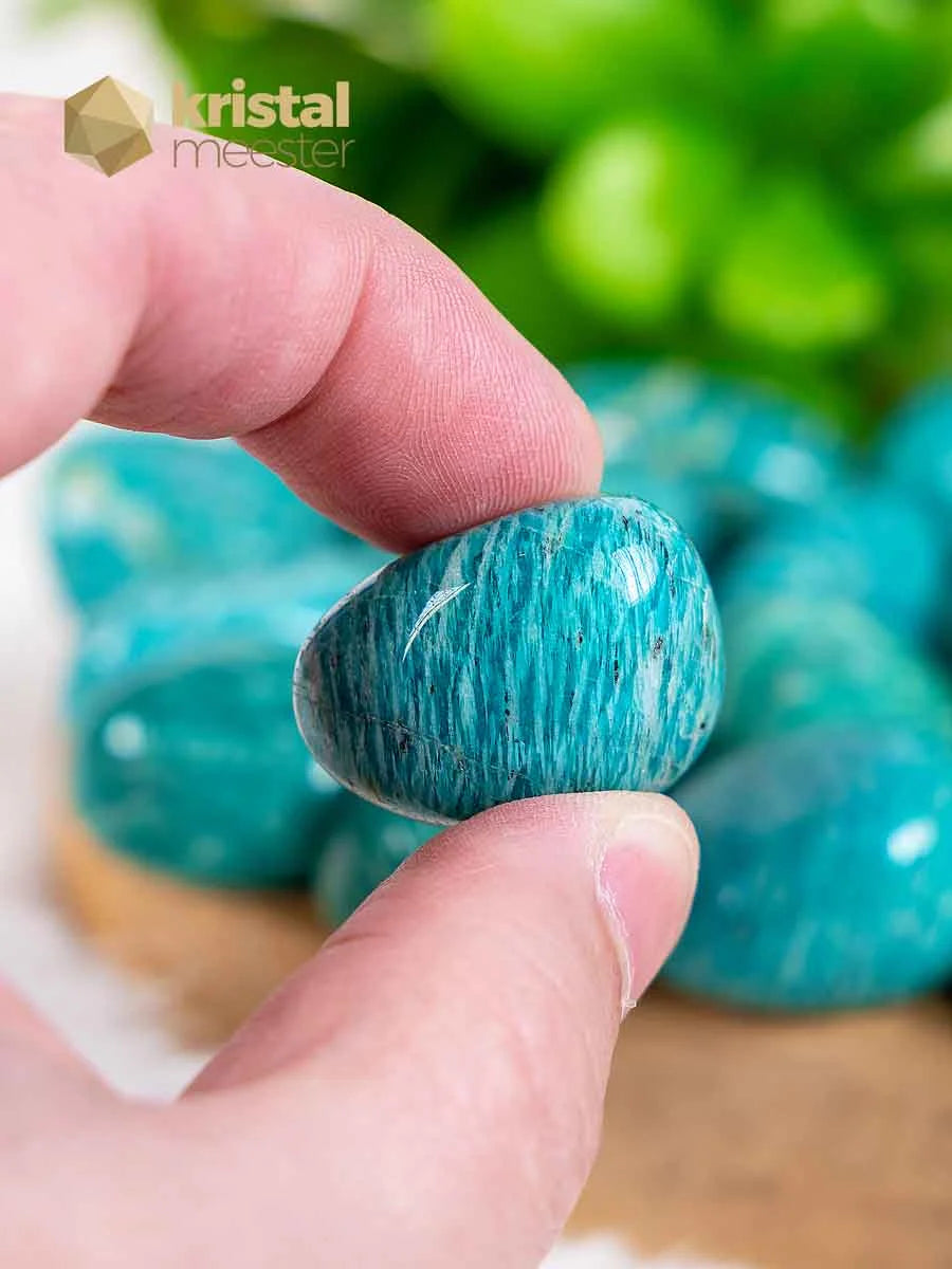 Amazonite EX Tumbled Stones - size M