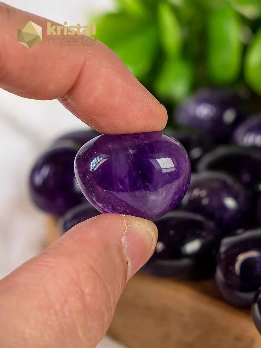 Amethyst Tumbled Stones EX - Zambia