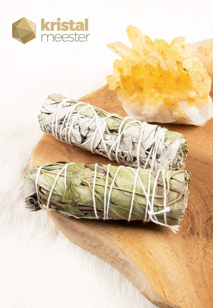 Eucalyptus Salie smudge stick - 10 cm