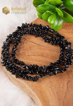 Onyx Chip Necklace - 90 cm