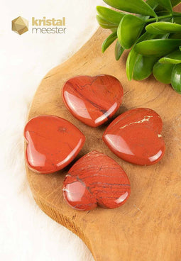 Red Jasper Heart - 42 x 40 mm