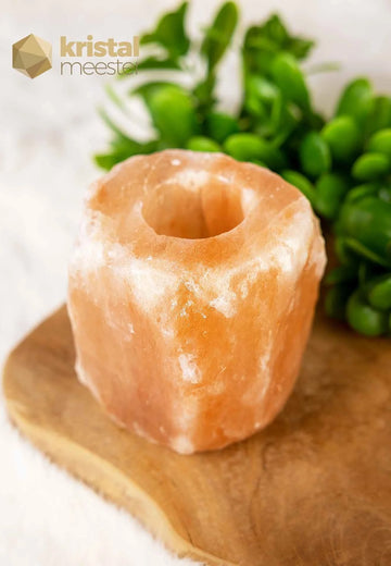 Himalayan Salt Stone tea light holder